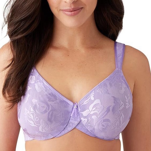 Wacoal Purple Awareness Underwire Bra - Picture 1 of 8
